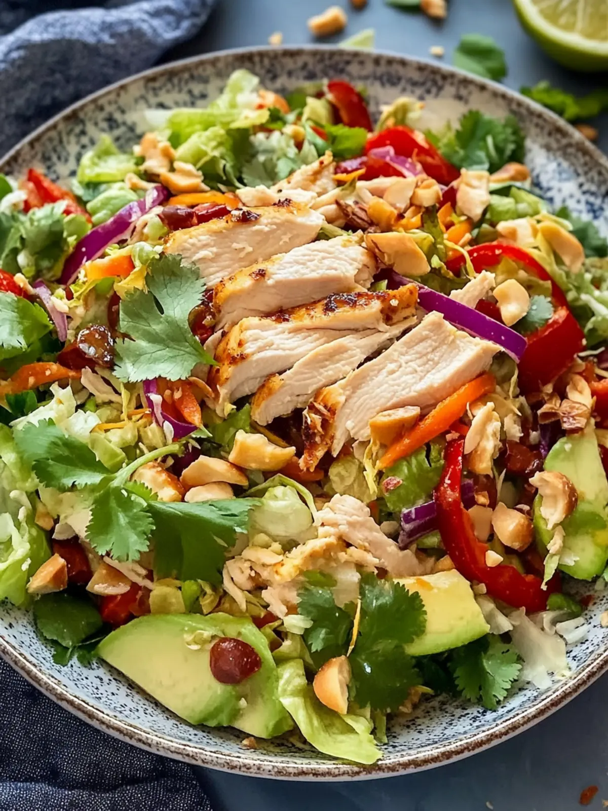 Revitalize Your Meal Prep with High Protein Thai Chicken Salad 5 High Protein Thai Chicken Salad