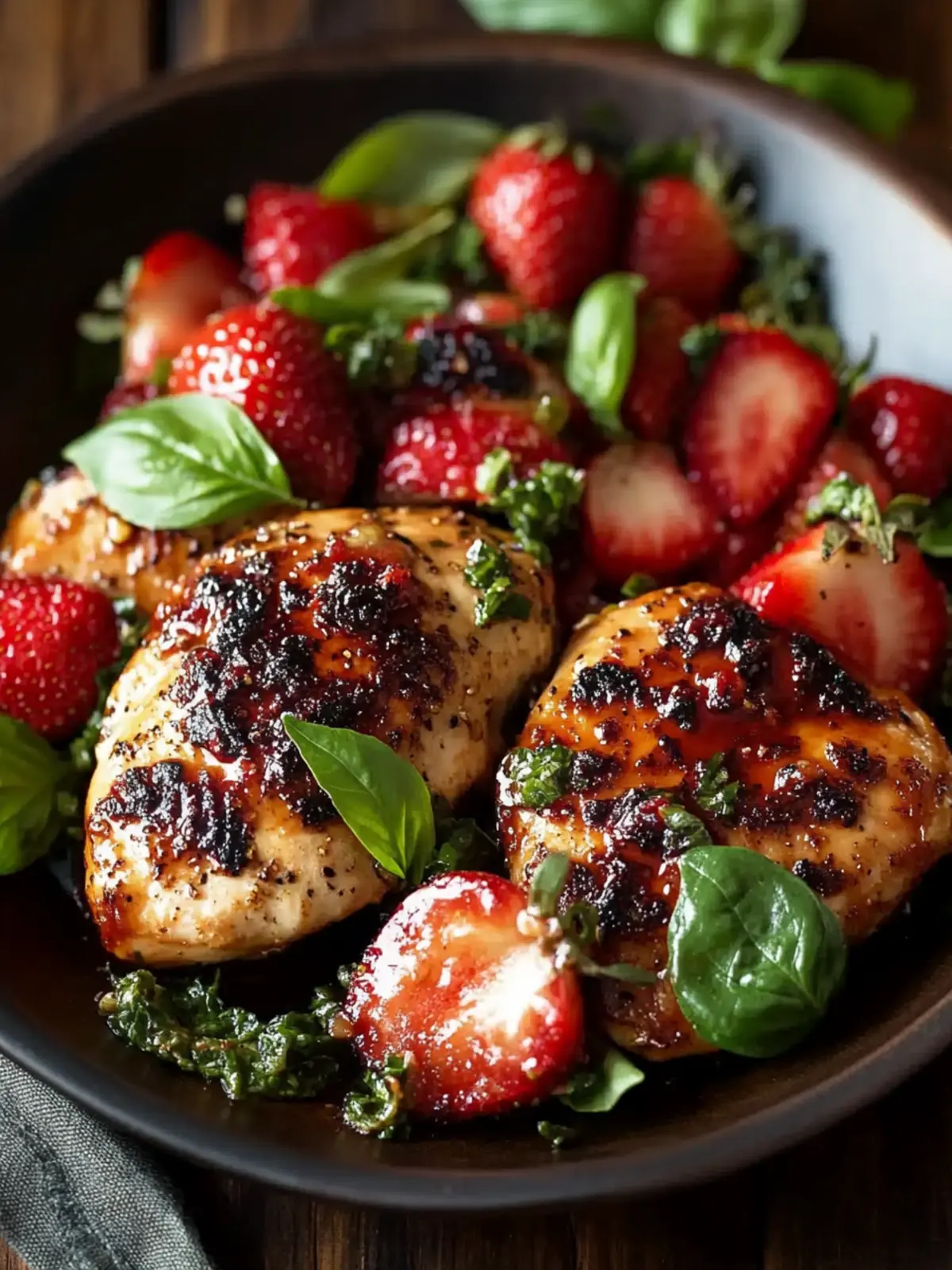 Juicy Strawberry Basil Chicken Recipe Ready in 30 Mins for Perfect Summer Dinners