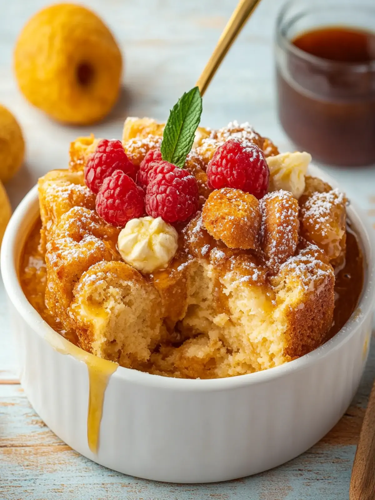 Donut Bread Pudding