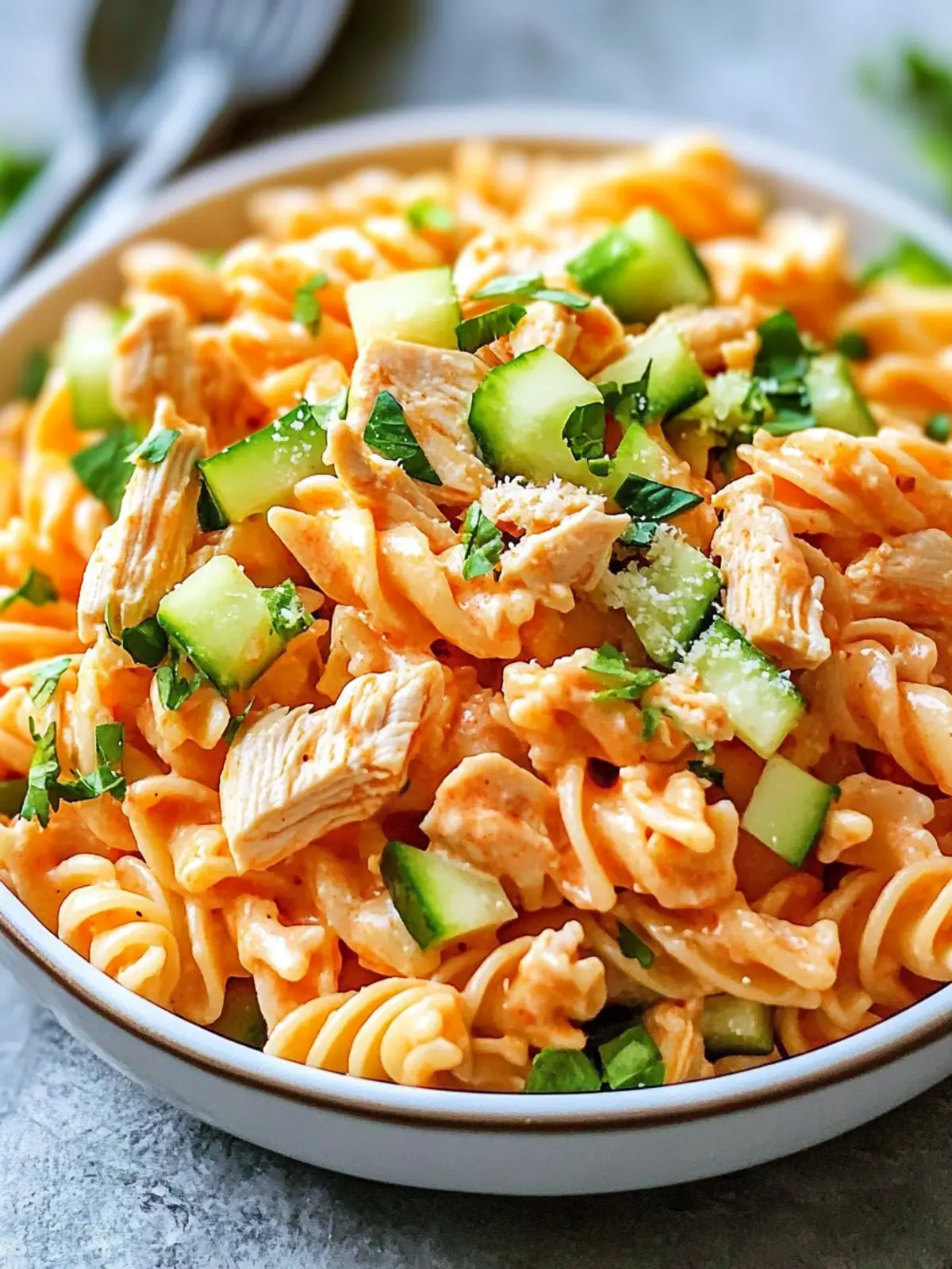 Buffalo Chicken Pasta Salad Recipe for Quick Weeknight Wins 3 Buffalo Chicken Pasta Salad Recipe