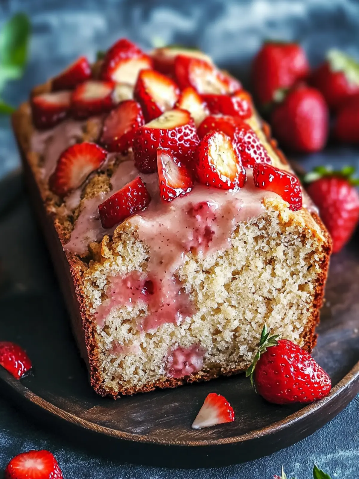 Strawberry Banana Bread