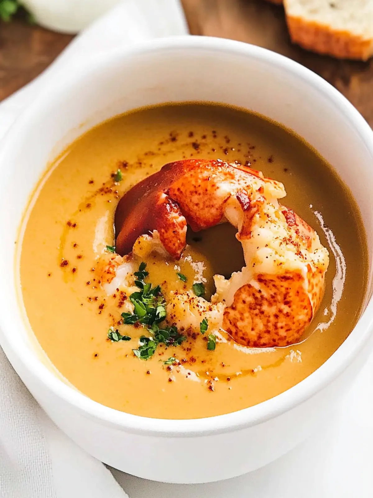 Irresistible Lobster Bisque: Creamy Comfort That Delights 3 Lobster Bisque