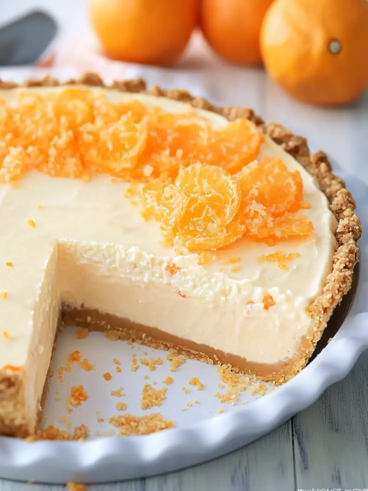 Orange Creamsicle Freezer Pie: Chill Out with This Dreamy Treat 4 Orange Creamsicle Freezer Pie