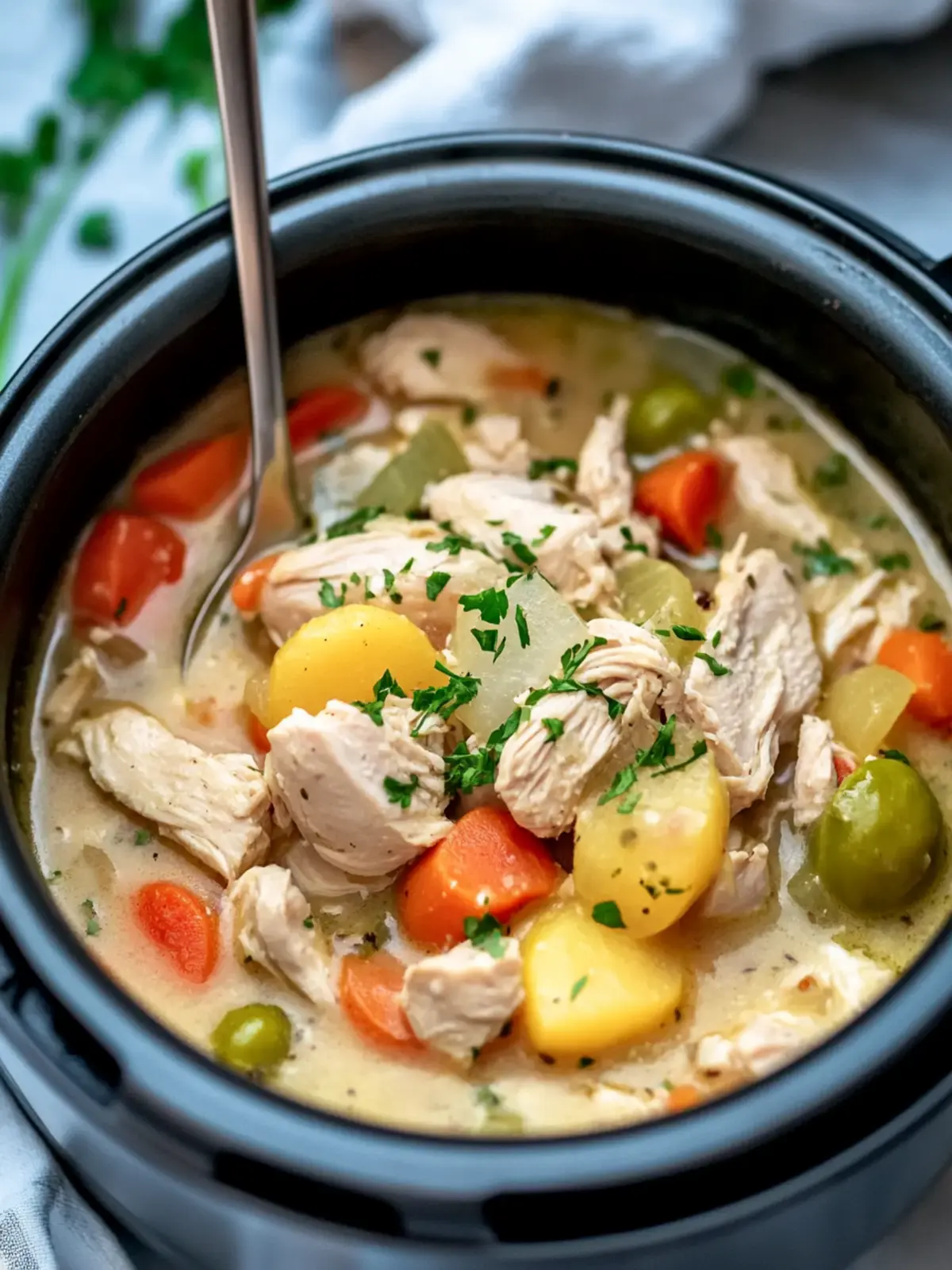 Creamy Instant Pot Chicken Stew for Cozy Weeknight Dinners 4 Instant Pot Chicken Stew