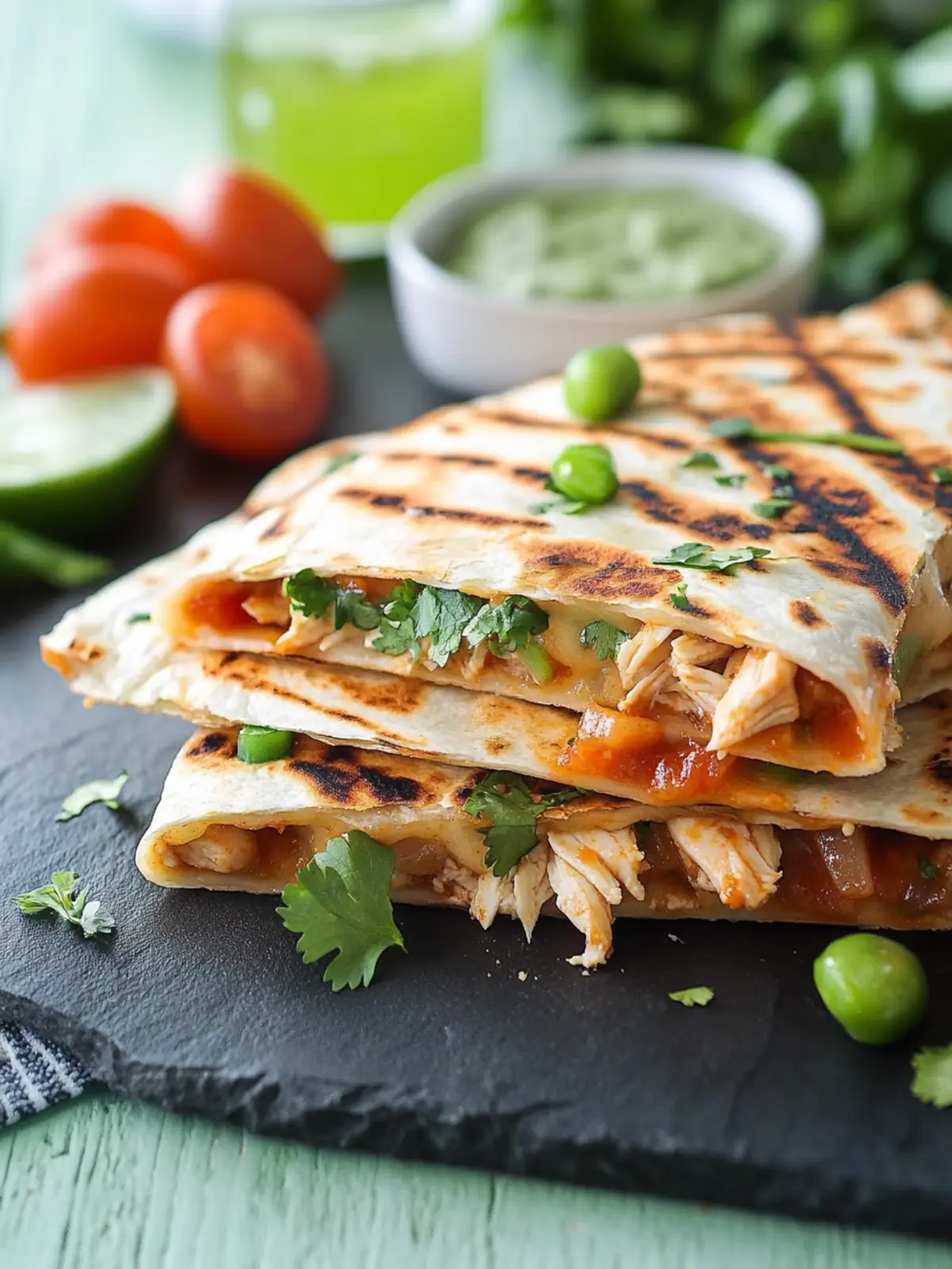 BBQ Chicken Quesadilla with Leftover Chicken: Quick & Tasty 5 BBQ Chicken Quesadilla with Leftover Chicken