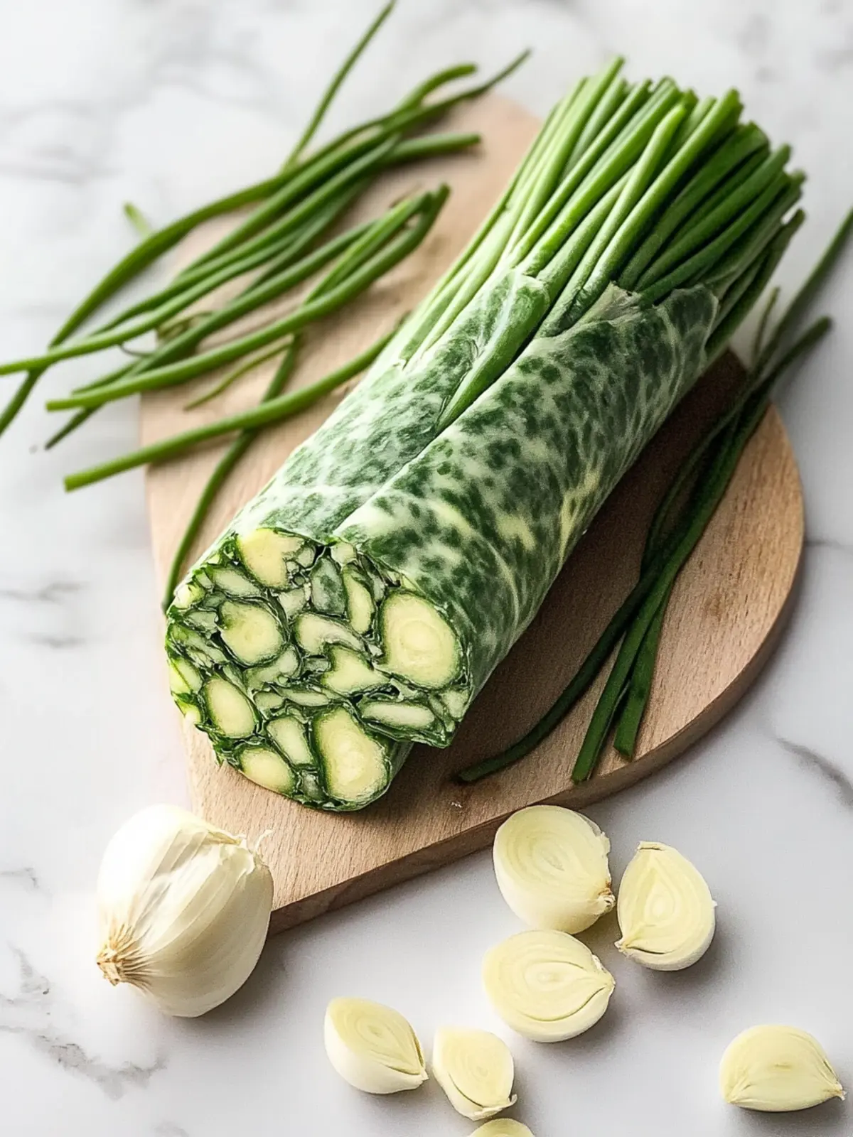 Garlic Scapes Butter Recipe for Cooking and Baking Bliss 2 Garlic Scapes Butter Recipe for Cooking and Baking