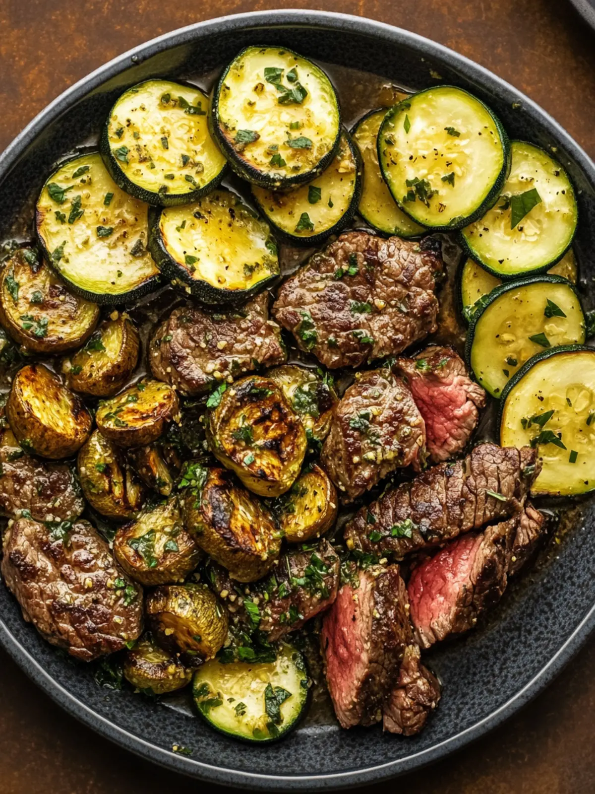 Effortless Garlic Butter Steak and Zucchini: Weeknight Delight 5 Effortless Garlic Butter Steak and Zucchini