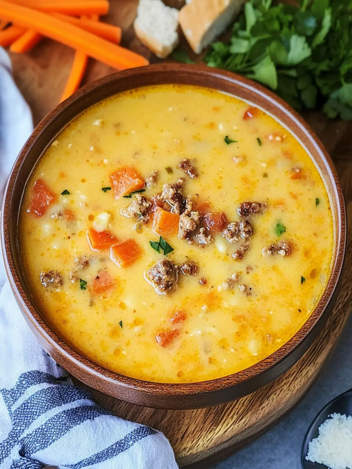 Instant Pot Cheeseburger Soup Recipe That's Pure Comfort 2 Instant Pot Cheeseburger Soup Recipe