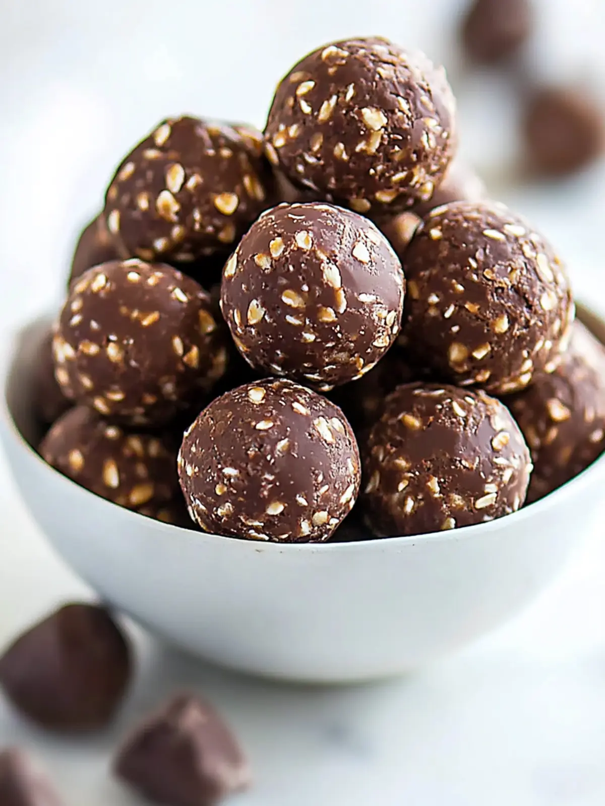 Healthy No-Bake Chocolate Energy Bites for Instant Energy Boost 5 No-Bake Chocolate Energy Bites