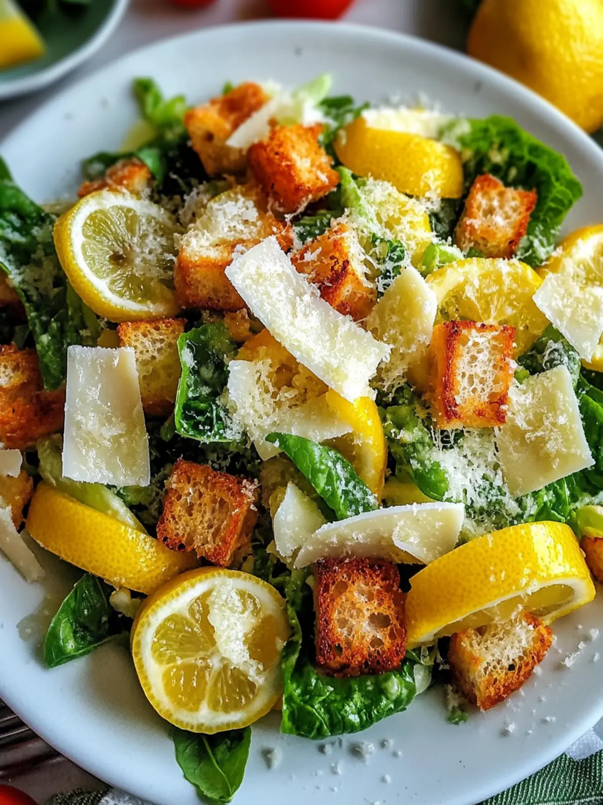 Lemon Parmesan Salad