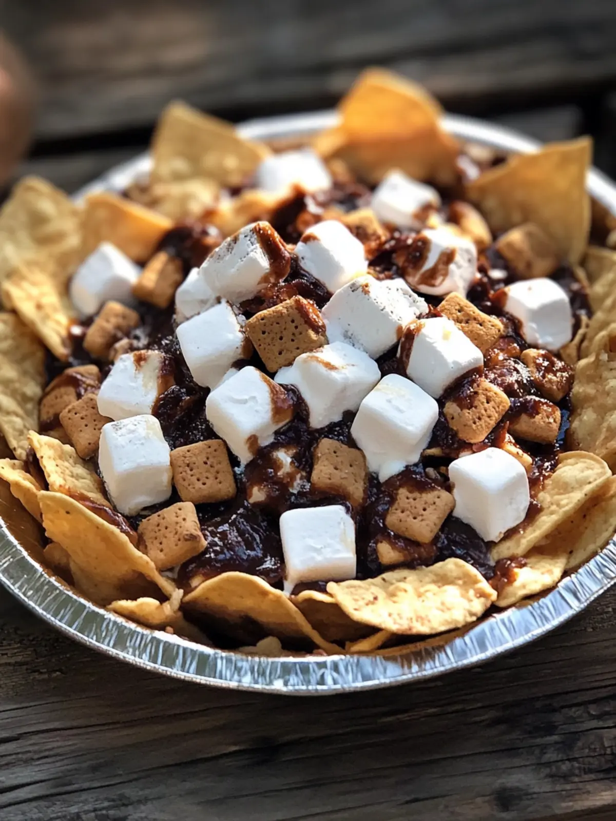 Irresistible Campfire S’mores Nachos for Sweet Gatherings 5 Campfire S’mores Nachos
