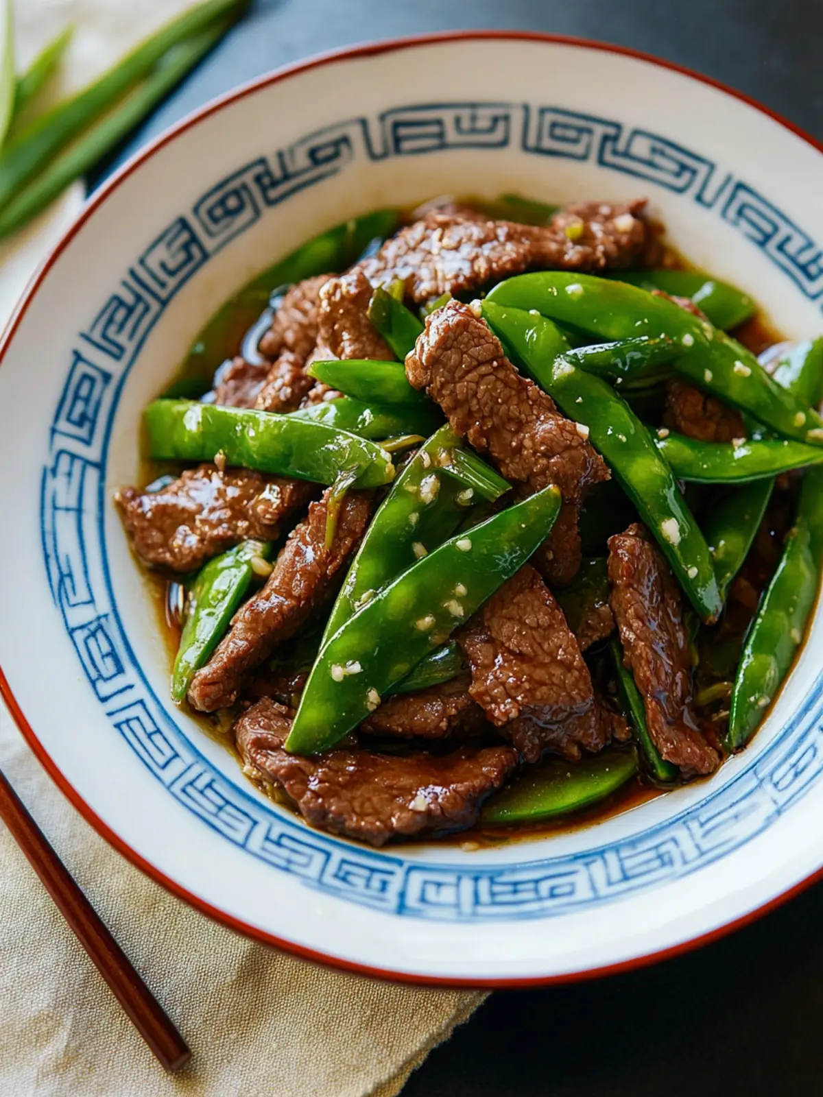 Savory Beef with Snow Peas: Quick 30-Minute Stir-Fry Delight 4 Beef with Snow Peas