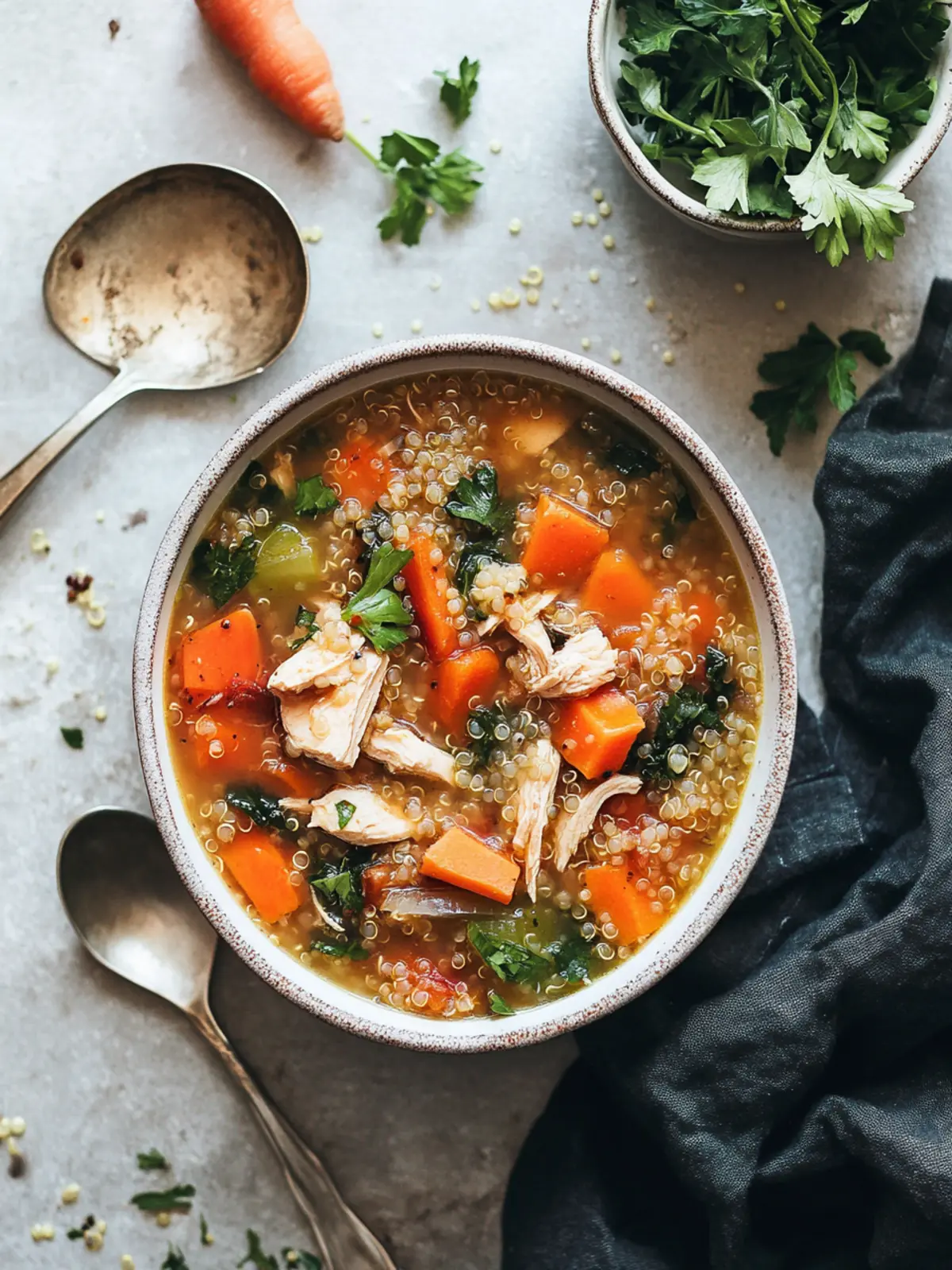 Delicious Chicken Quinoa Soup With Vegetables for Cozy Nights 4 Chicken Quinoa Soup With Vegetables