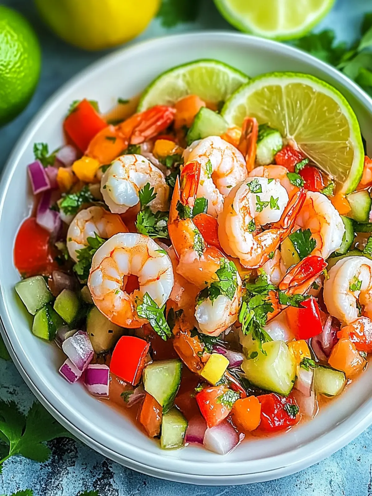 Vibrant Shrimp Ceviche: A Refreshing Summer Delight Awaits 4 shrimp ceviche: Vibrant and Refreshing Summer Delight