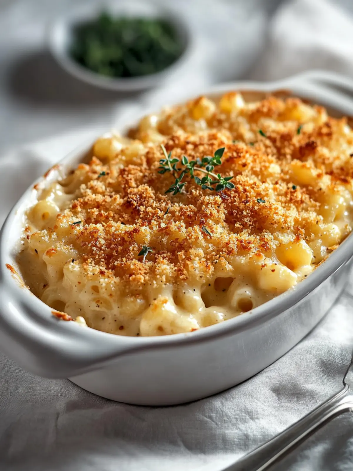 Crispy & Creamy Easy Baked Mac and Cheese with Breadcrumbs Bliss 5 Easy Baked Mac and Cheese with Breadcrumbs – Crispy & Creamy