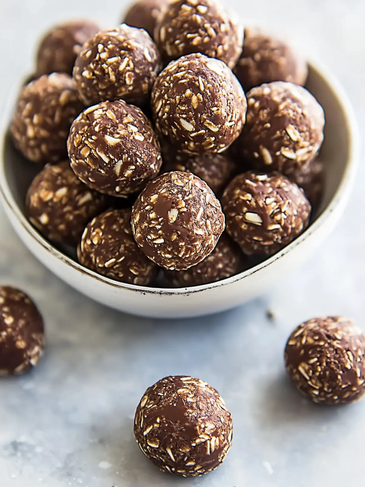 Healthy No-Bake Chocolate Energy Bites for Instant Energy Boost 3 No-Bake Chocolate Energy Bites