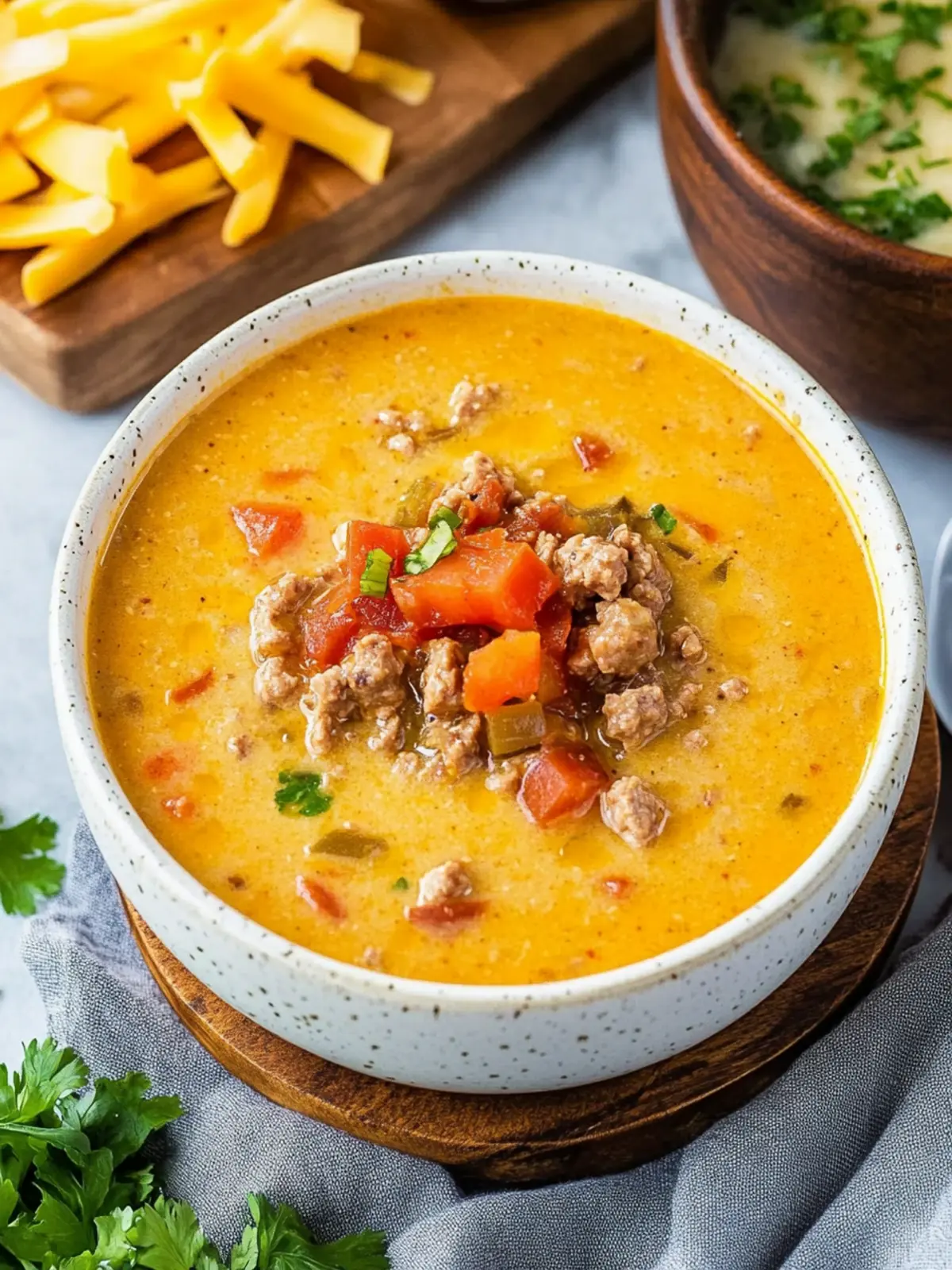 Instant Pot Cheeseburger Soup Recipe That's Pure Comfort 4 Instant Pot Cheeseburger Soup Recipe