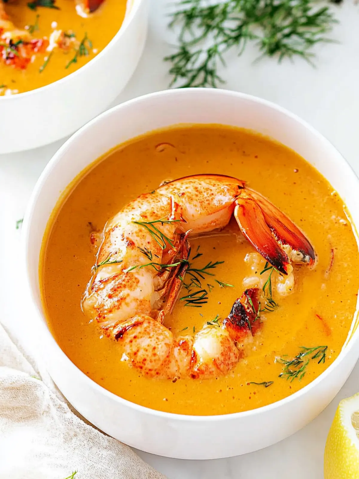 Irresistible Lobster Bisque: Creamy Comfort That Delights 4 Lobster Bisque
