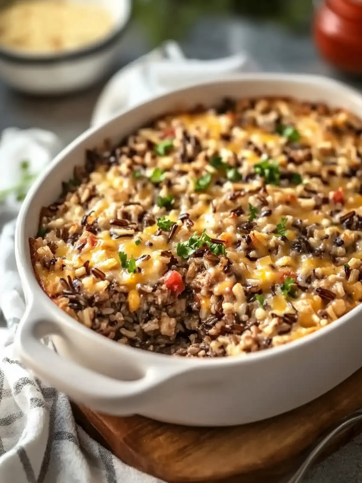 Beef and Wild Rice Casserole: A Hearty Hug on a Plate 2 Beef and Wild Rice Casserole: A Hearty Hug in a Dish