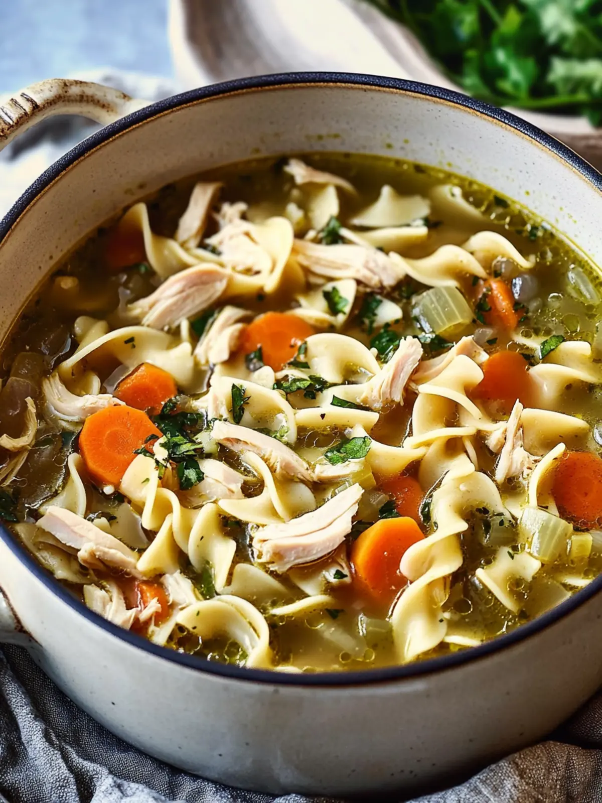 Cozy Homemade Turkey Noodle Soup for Ultimate Comfort 4 Homemade Turkey Noodle Soup