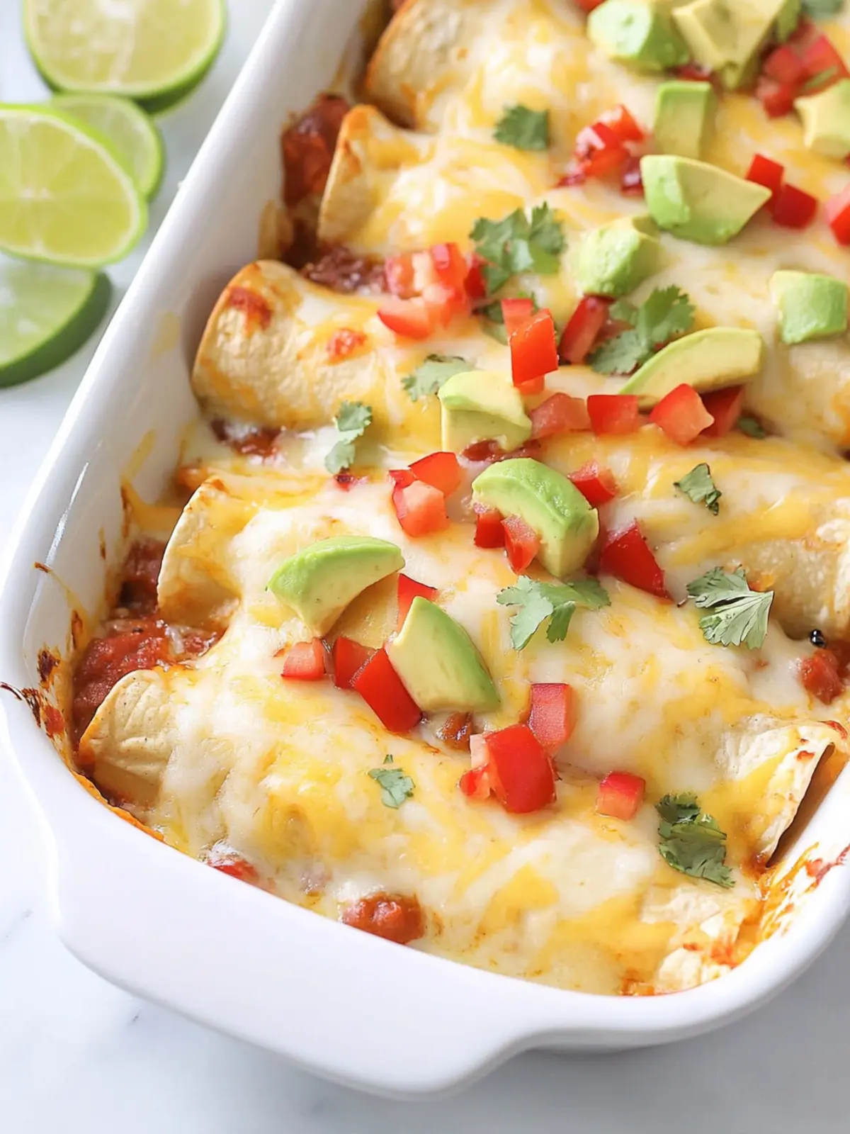 Melt-in-Your-Mouth Easy Rotisserie Chicken Enchiladas 4 Easy Rotisserie Chicken Enchiladas
