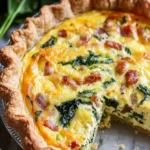 Easy Quiche Recipe with Bacon and Spinach for Weekend Brunch 7 Easy Quiche Recipe with Bacon and Spinach