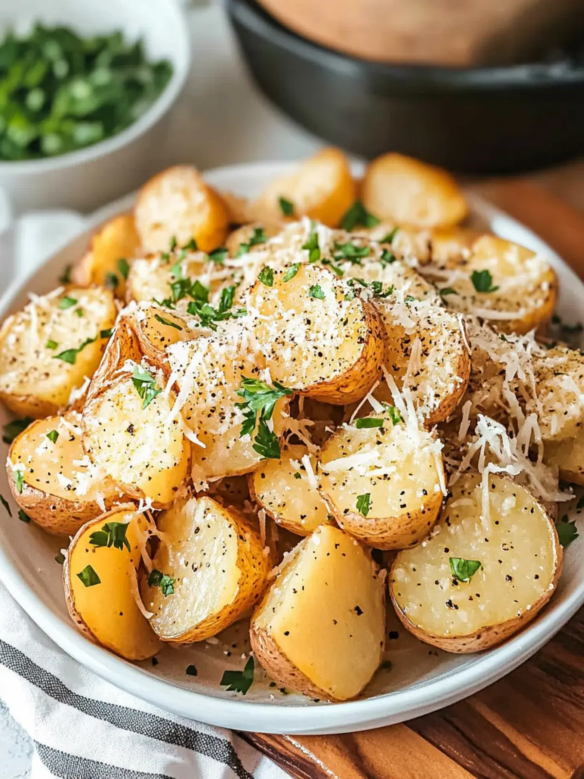 Garlic Parmesan Red Potatoes