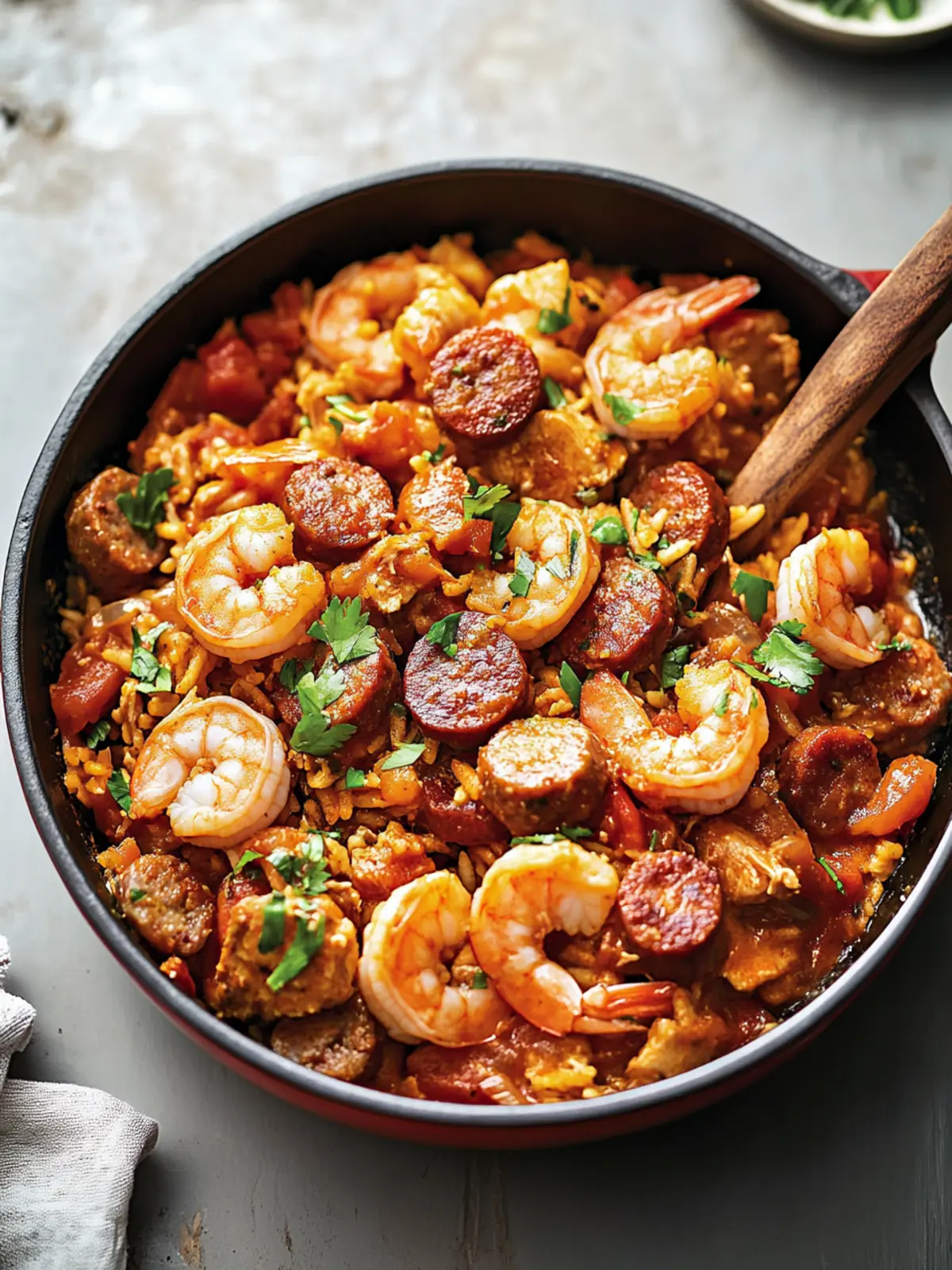 Irresistible Chicken, Shrimp, and Sausage Jambalaya Delight 5 Chicken, Shrimp, and Sausage Jambalaya