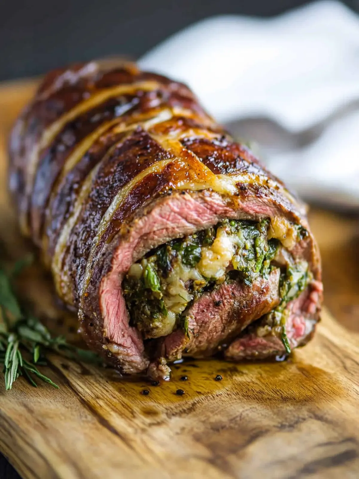 Baked Stuffed Flank Steak: A Hearty Dinner Upgrade 5 Baked Stuffed Flank Steak
