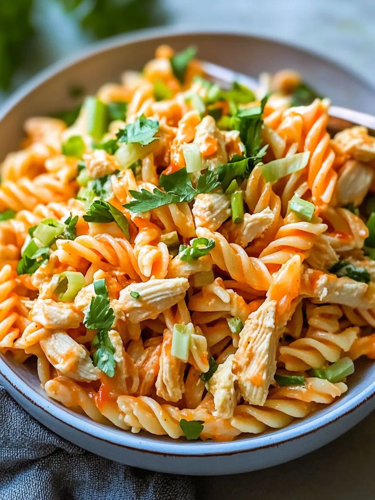 Buffalo Chicken Pasta Salad Recipe for Quick Weeknight Wins 4 Buffalo Chicken Pasta Salad Recipe