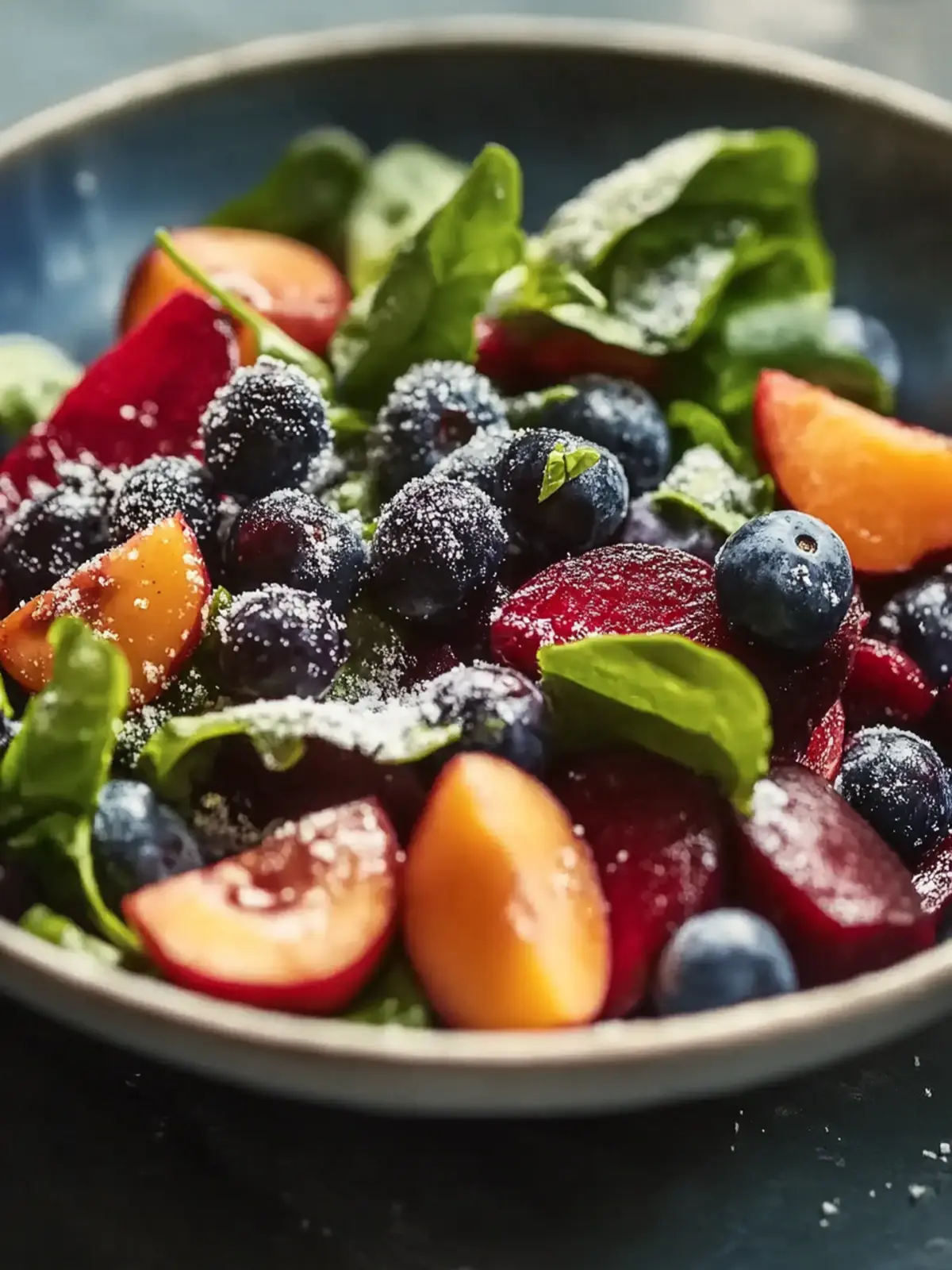 Vibrant Summer Harvest Beet and Blueberry Salad Delight