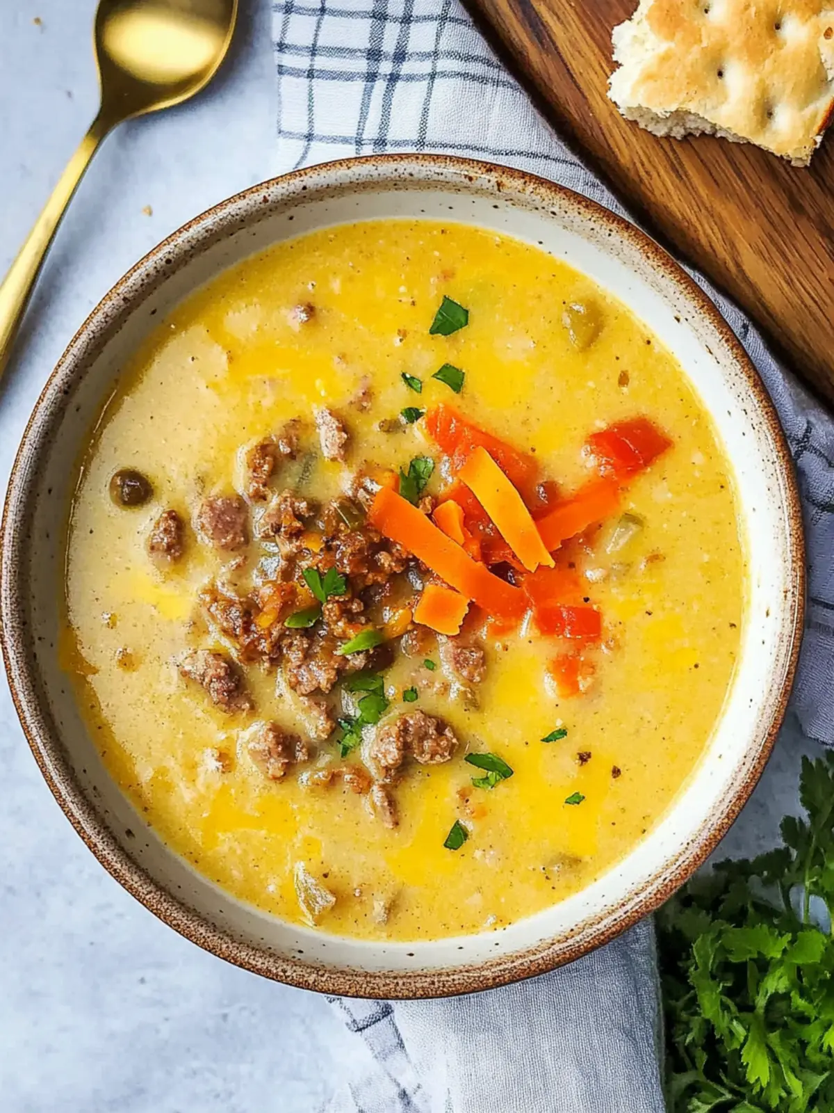 Instant Pot Cheeseburger Soup Recipe That's Pure Comfort 5 Instant Pot Cheeseburger Soup Recipe