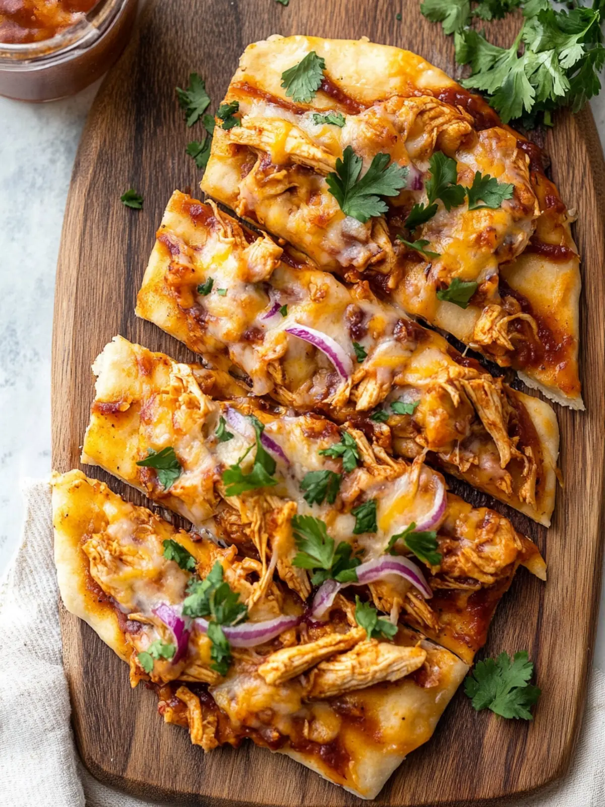 BBQ Chicken Flatbread That Hits Every Time