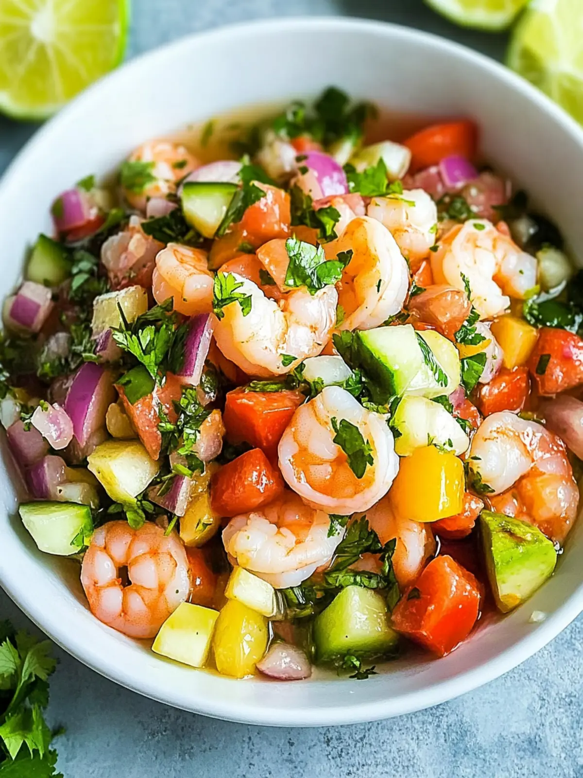 Vibrant Shrimp Ceviche: A Refreshing Summer Delight Awaits 3 shrimp ceviche: Vibrant and Refreshing Summer Delight