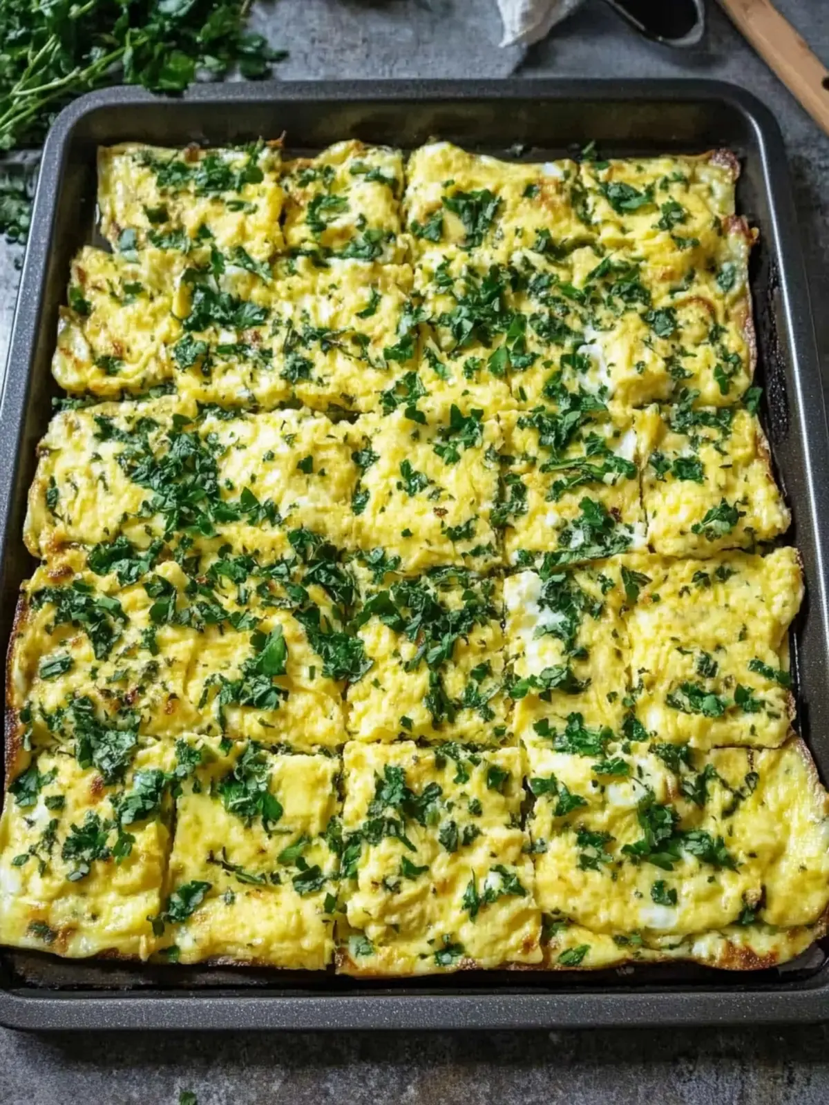 Delicious Sheet Pan Scrambled Eggs for Effortless Mornings 5 Sheet Pan Scrambled Eggs