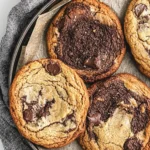 Decadent Brookie Cookies: Brownie Meets Chocolate Chip Bliss 5 Brookie Cookies (Brownie Chocolate Chip Cookies)