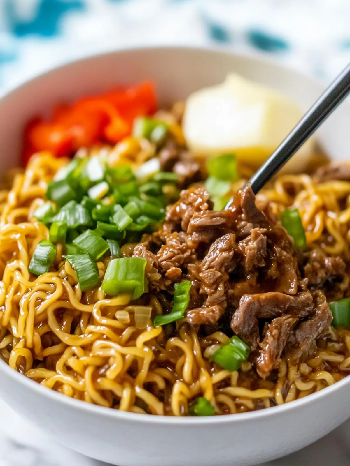 Savory Slow Cooker Beef Ramen Noodles for Cozy Nights 2 Slow Cooker Beef Ramen Noodles