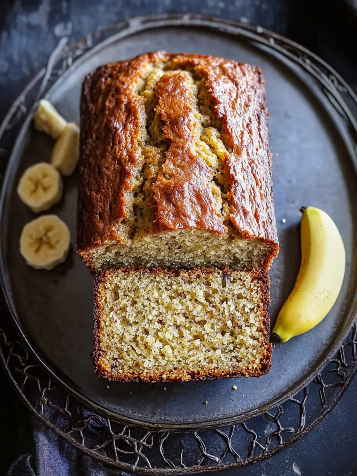 Old Fashioned Banana Bread Like Your Grandmother Made