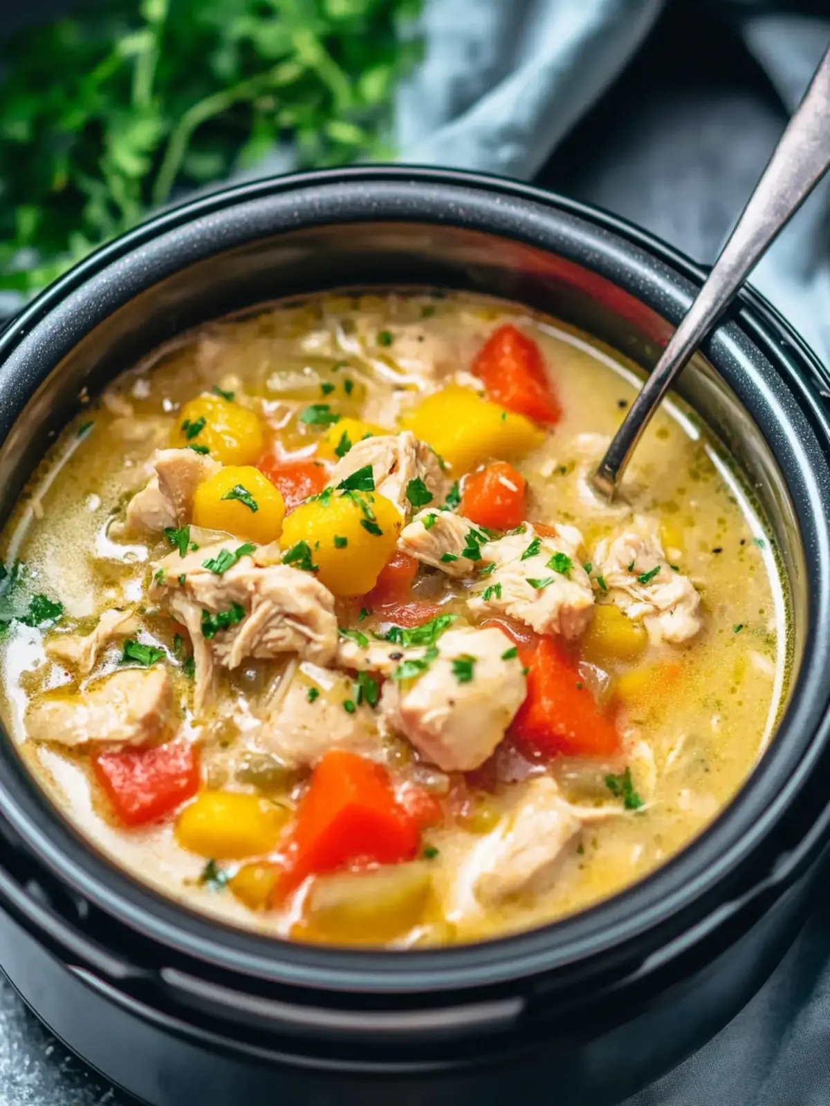 Creamy Instant Pot Chicken Stew for Cozy Weeknight Dinners 3 Instant Pot Chicken Stew