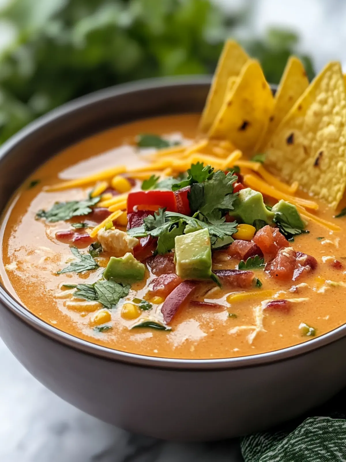 Bold & Creamy Chicken Tortilla Soup Recipe for Cozy Nights 2 Bold & Creamy Chicken Tortilla Soup Recipe!