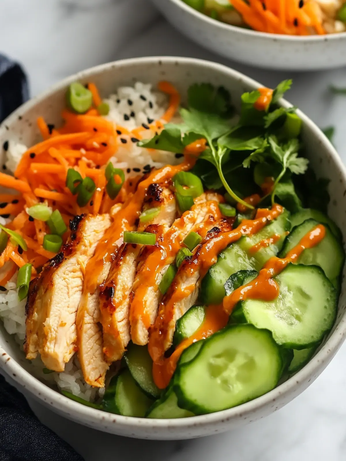 Make It Once, Eat It All Week: Honey Sriracha Chicken Bowls