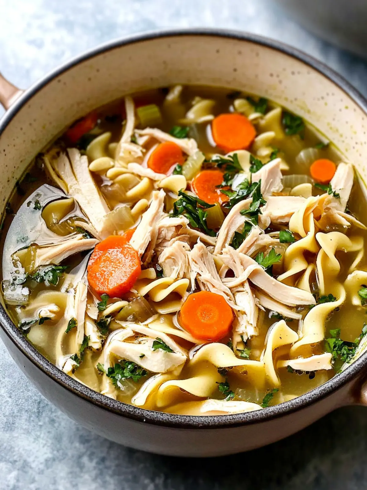 Cozy Homemade Turkey Noodle Soup for Ultimate Comfort 5 Homemade Turkey Noodle Soup