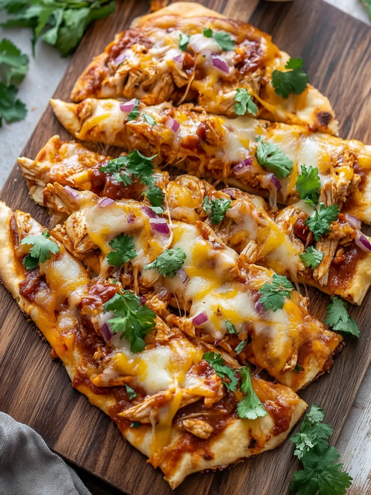 BBQ Chicken Flatbread That Hits Every Time