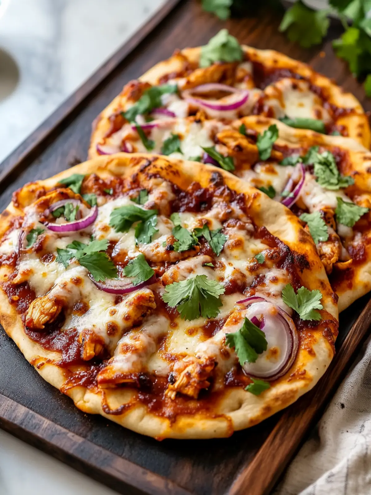 Easy BBQ Chicken Naan Pizza Recipe – Crisp, Cheesy Bliss at Home 4 Easy BBQ Chicken Naan Pizza Recipe – Crispy, Cheesy and Better Than Takeout