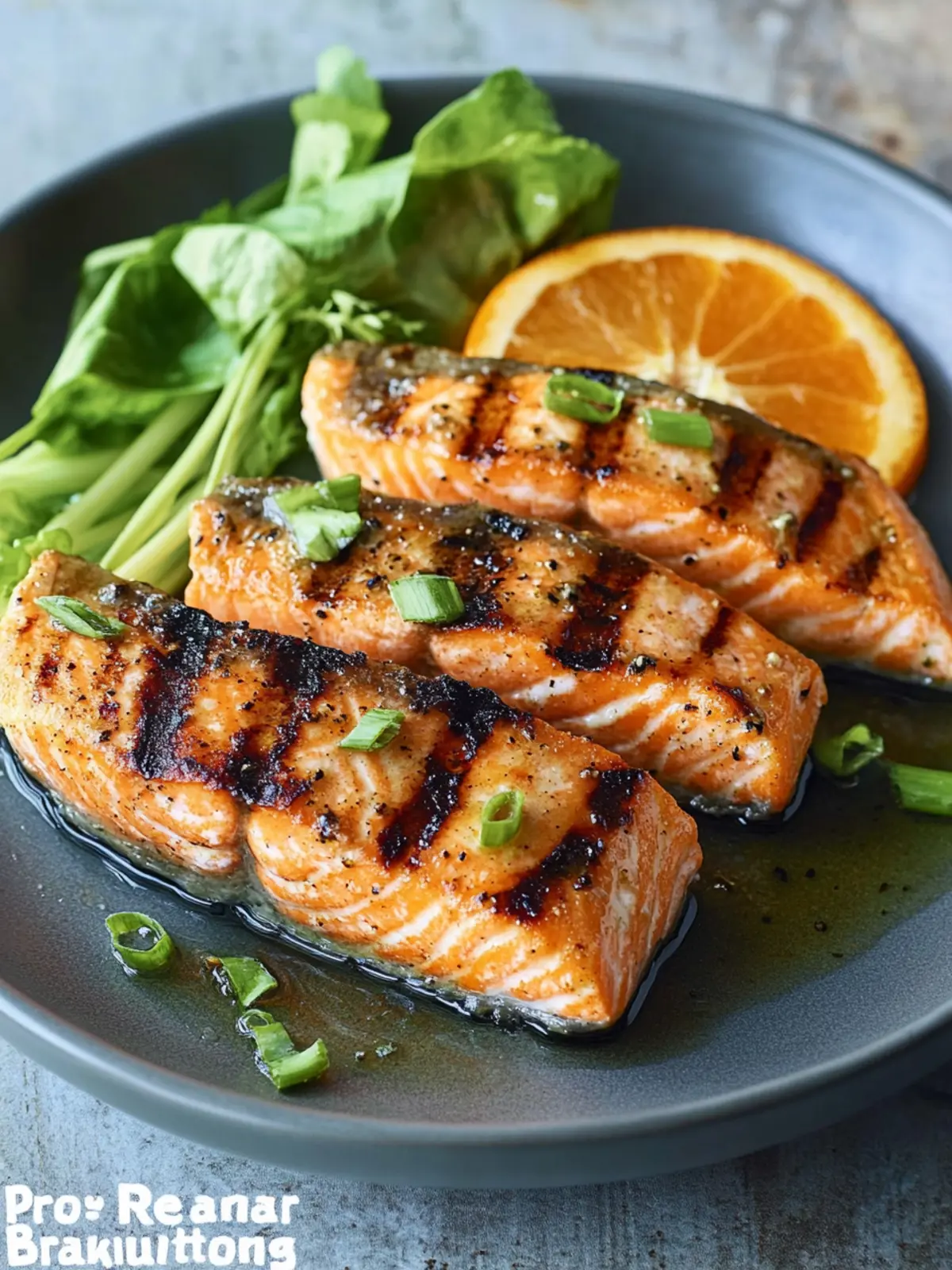 Orange-Ginger Grilled Salmon Steaks