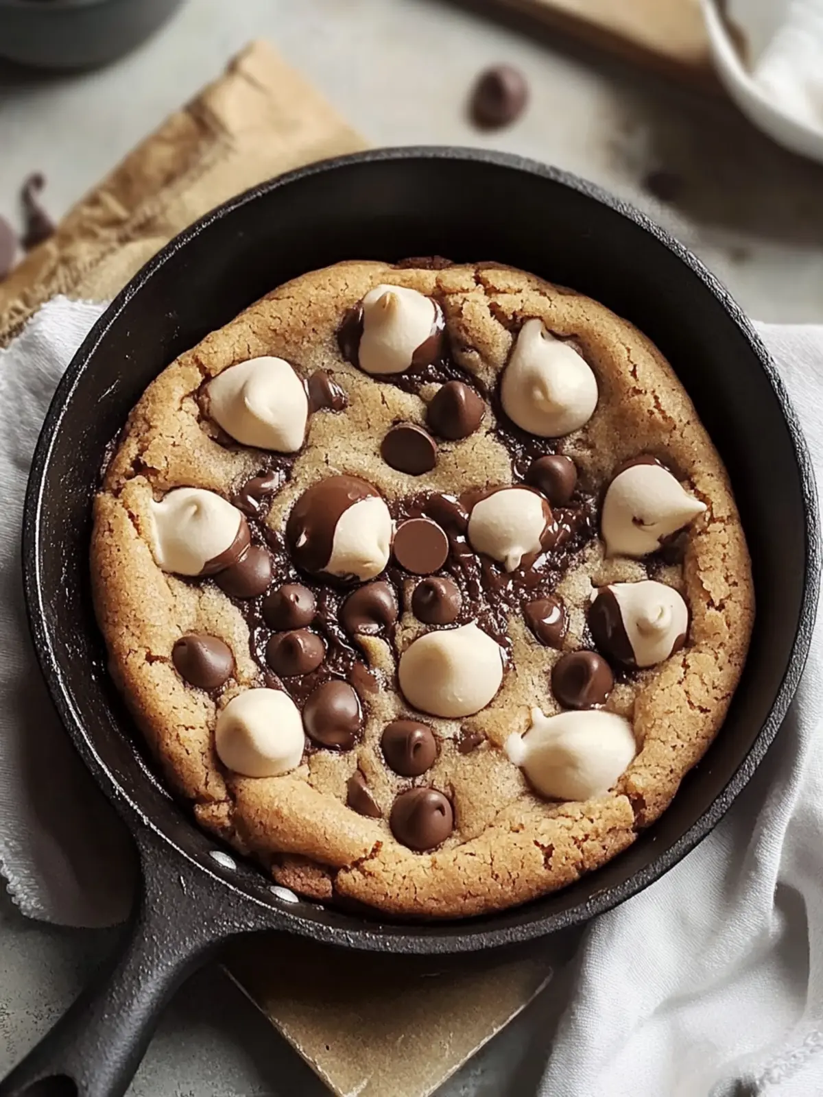 Indulgent Chocolate Chip Cookie Skillet You'll Love to Share