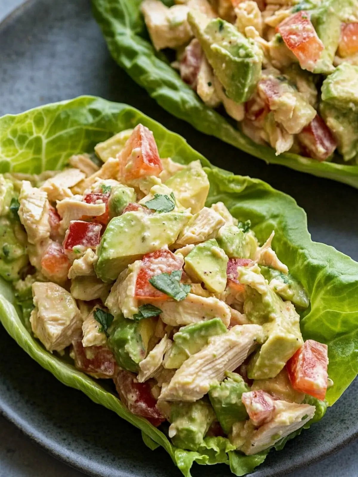Best Avocado Chicken Salad Lettuce Wraps – Light and Zesty Delight 5 Best Avocado Chicken Salad Lettuce Wraps Recipe