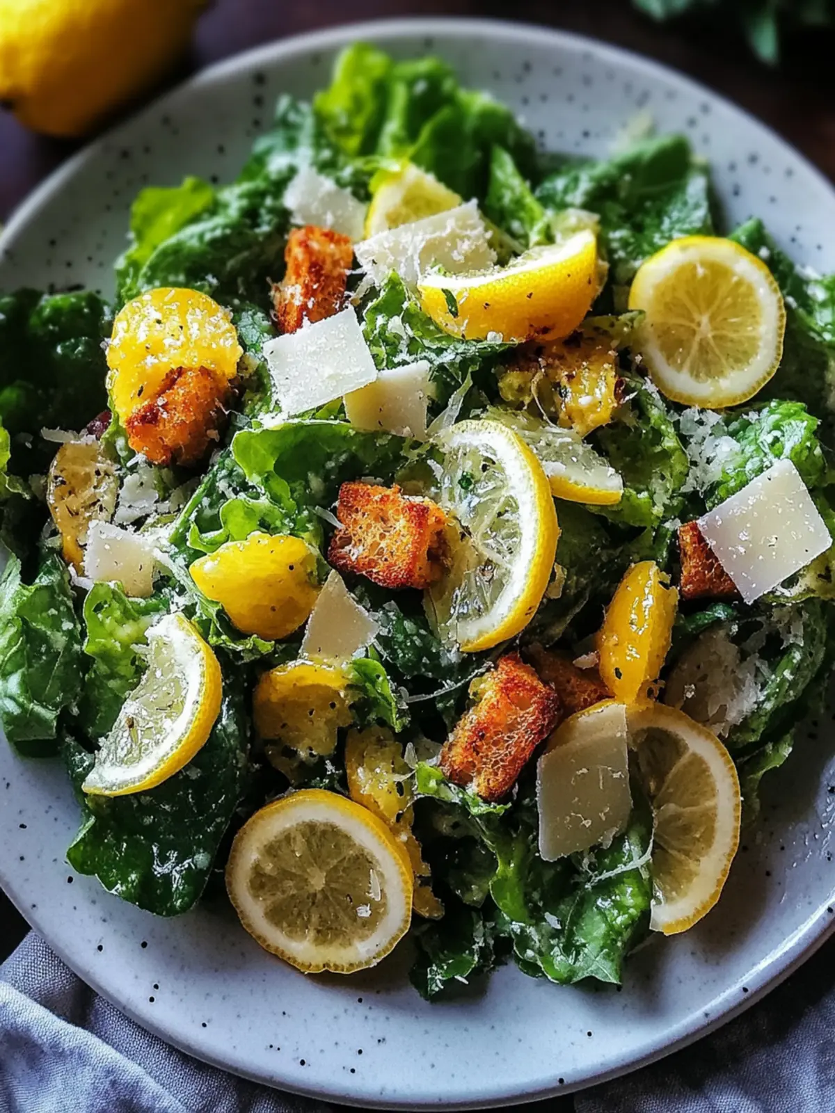 Lemon Parmesan Salad