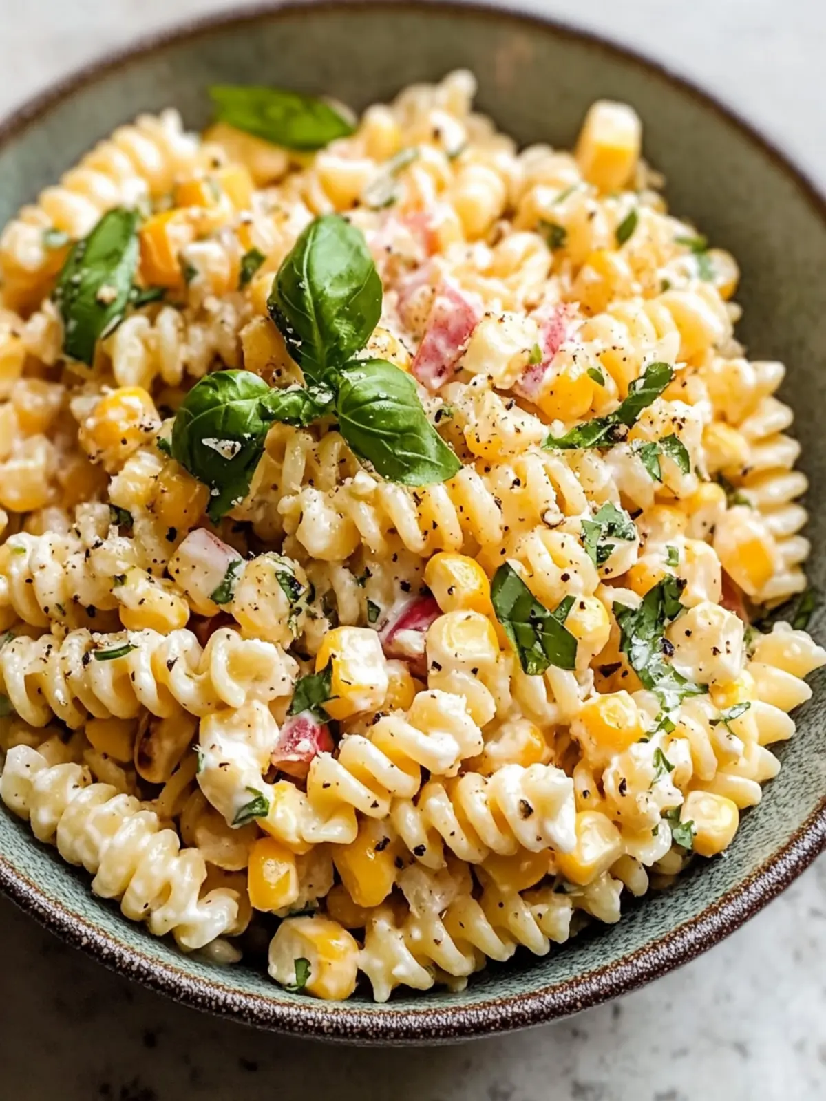 Creamy Street Corn Pasta Salad: A Fun Summer Side Sensation 4 Creamy Street Corn Pasta Salad