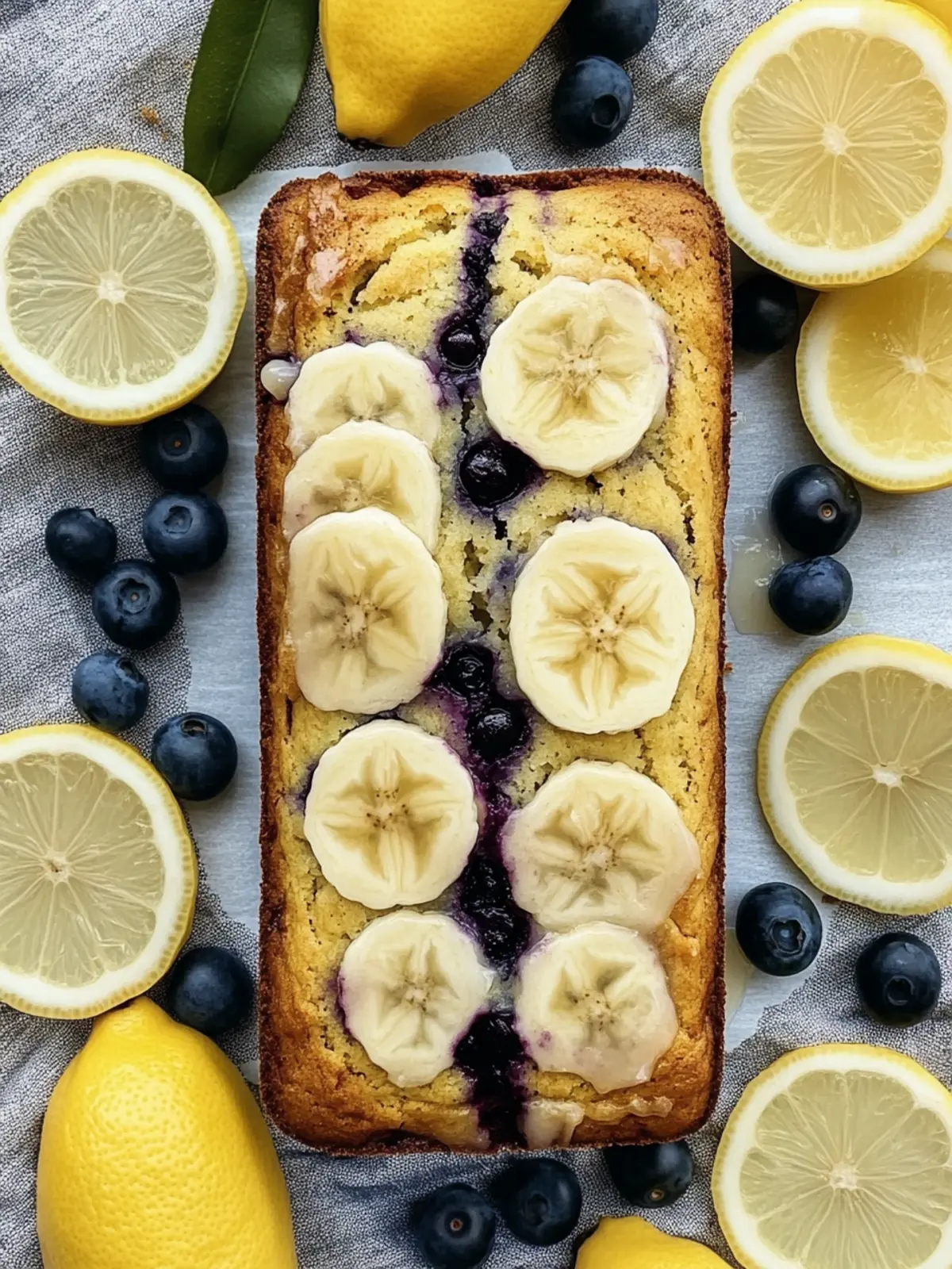 Lemon Blueberry Banana Bread: The Ultimate Snack Delight 3 Lemon Blueberry Banana Bread